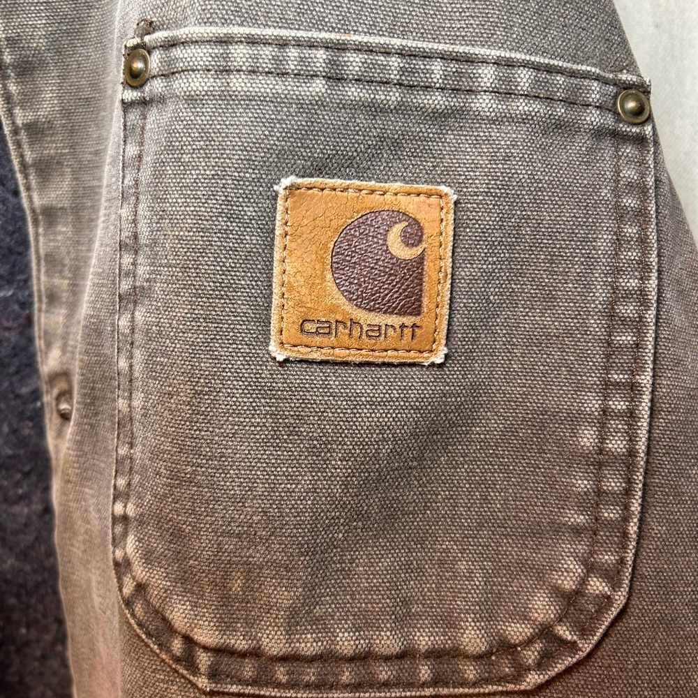 Carhartt Men's Vintage Blanket-lined Barn Chore Coat - Picture 4 of 7